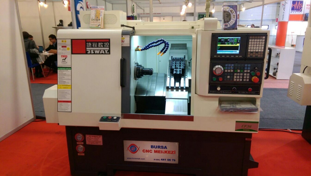 news-JSWAYJSTOMI cnc lathe machine in Bursa exhibition-JSWAY-img-1