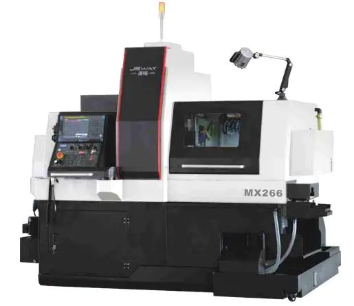 Electric Spindle 6 Axis Swiss Lathe, CNC Lathe With Live Tooling