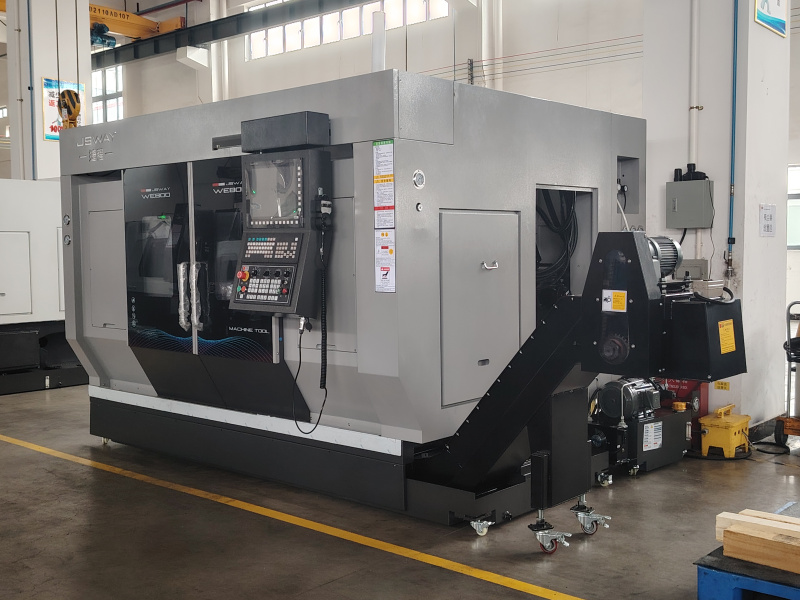 product-JSWAY WE800 6 Axes Dual Spindle Interpolate Y-Axis Upper And Lower Power Turret Machine-JSWA