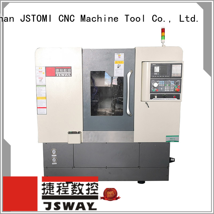 سرير مخرطة CNC صغير احترافي مع غراب خلفي للنبات