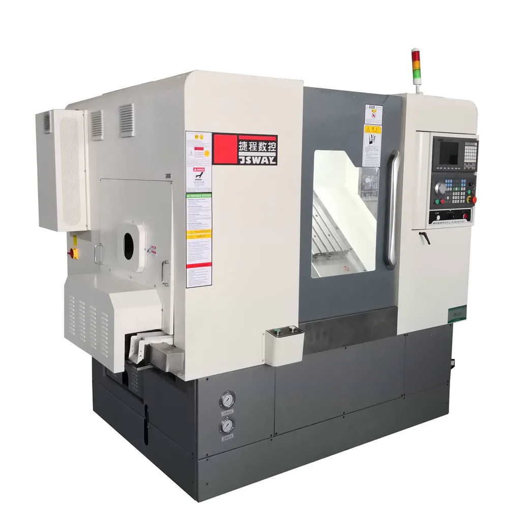 4 Axis Lathe, Slant Bed Lathe Machine For Turning And Milling