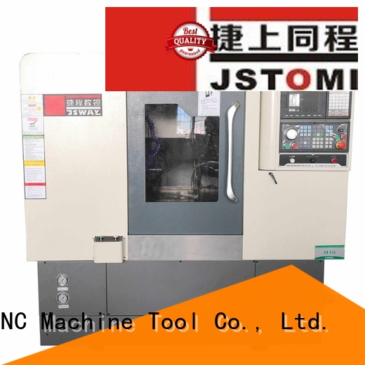 JSWAY cost benefit slant bed cnc lathe with tailstock for factory