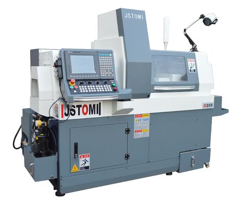 6 axis D206 double electric spindle high efficiency Swiss type cnc lathe torno suizo