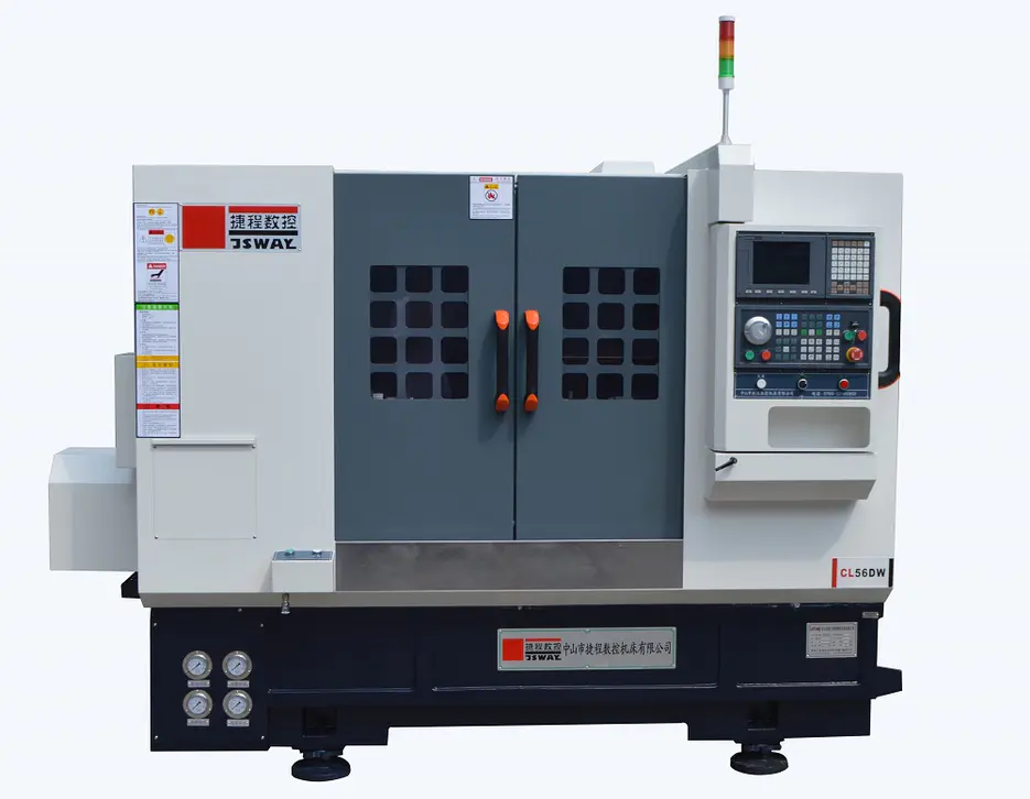 CB46DW/CB56DW/CL46DW/CL56DW 2 axis slant bed turret and tailstock CNC lathe machine