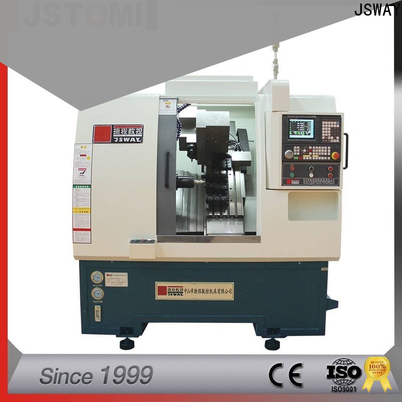 JSWAY torno mini cnc مخرطة مطحنة المورد لمكان العمل