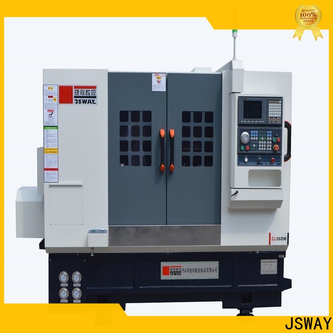 JSWAY professional used cnc lathe machine with tailstock for plant