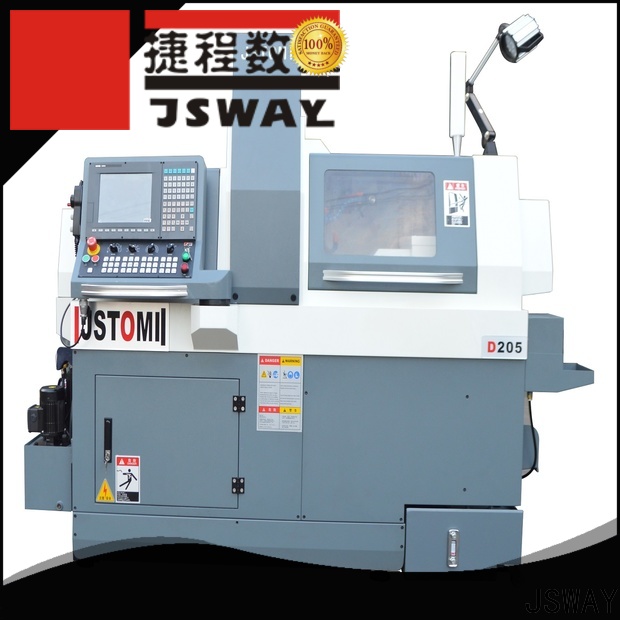 JSWAY spindle swiss type lathe vendor for workplace