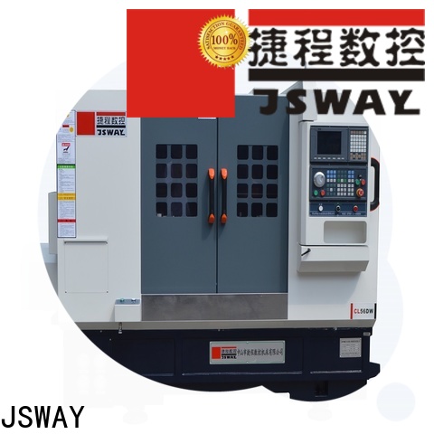 JSWAY professional turret lathe with tailstock for workplace