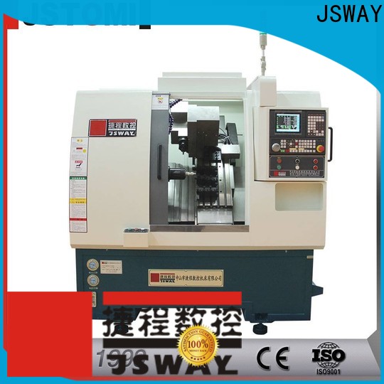 JSWAY professional affordable cnc lathe with tailstock for plant