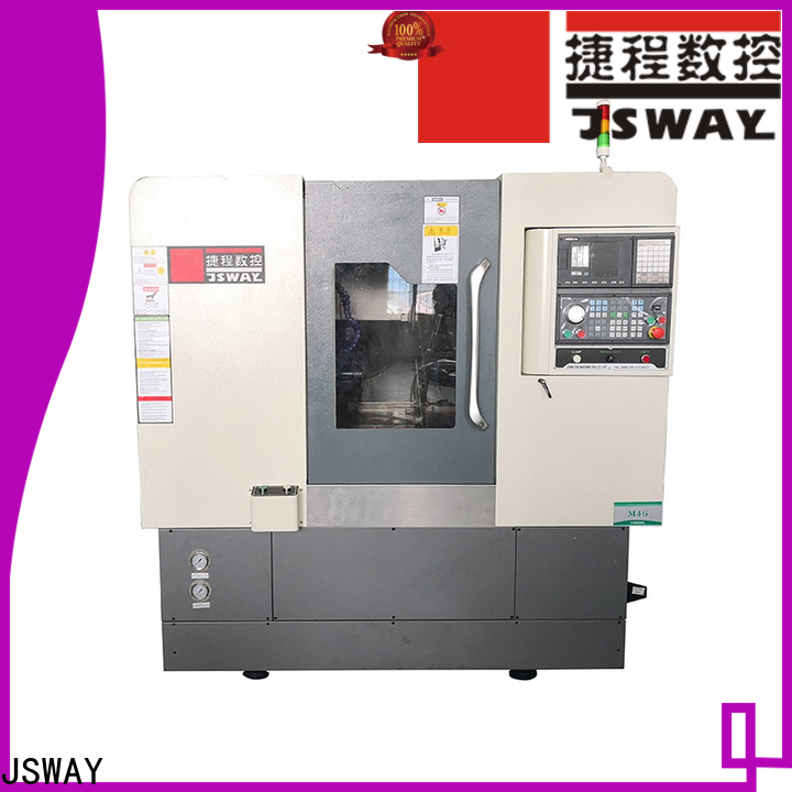 JSWAY flexible cnc turning machine video with tailstock for factory