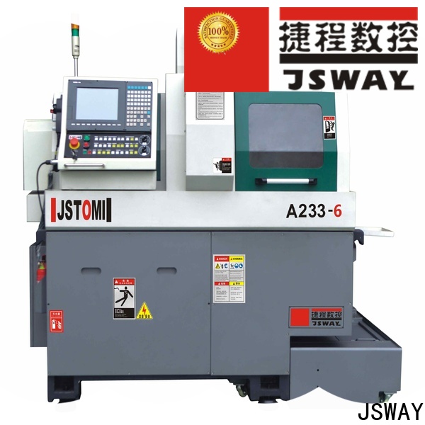 JSWAY safe Swiss lathe machine manufacturer for workplace