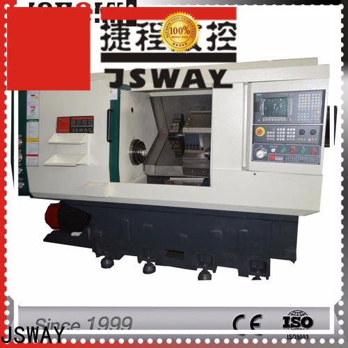 JSWAY bed horizontal cnc lathe manufacturer for factory