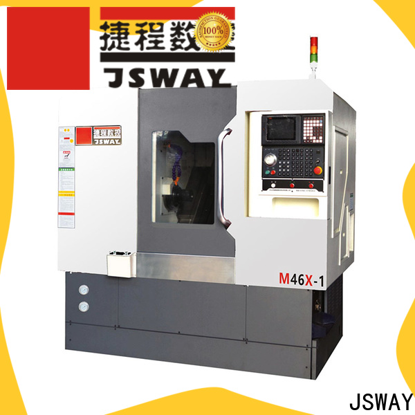 JSWAY axis cnc lathe machines factory for flashlight part