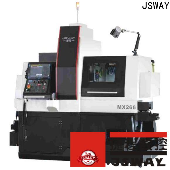 JSWAY utility swiss type lathe machine high efficiency for workshop
