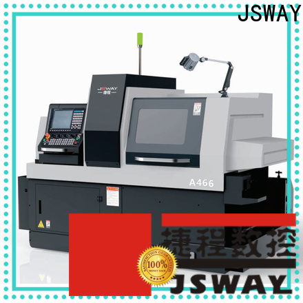 JSWAY safe swiss lathe high efficiency for workplace