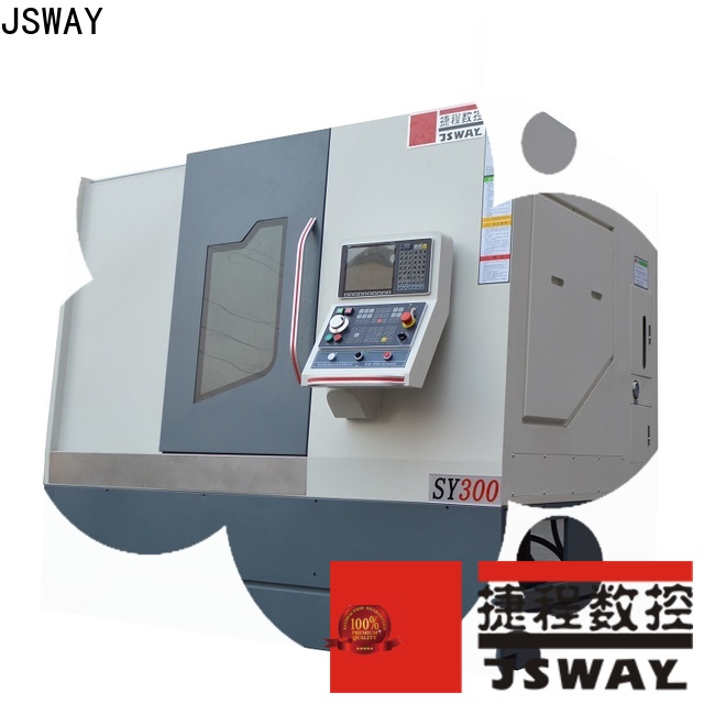 JSWAY cnc lathe machinery manufacturer for motor axial parts