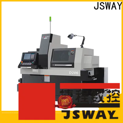 JSWAY twin swiss lathe manufacturers high efficiency for factory