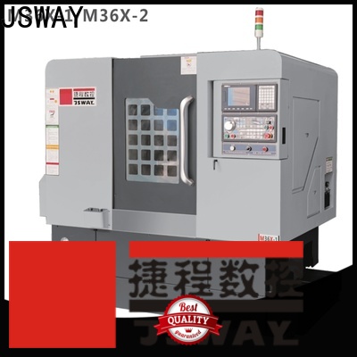 JSWAY best heavy duty cnc lathe machine with tailstock for factory